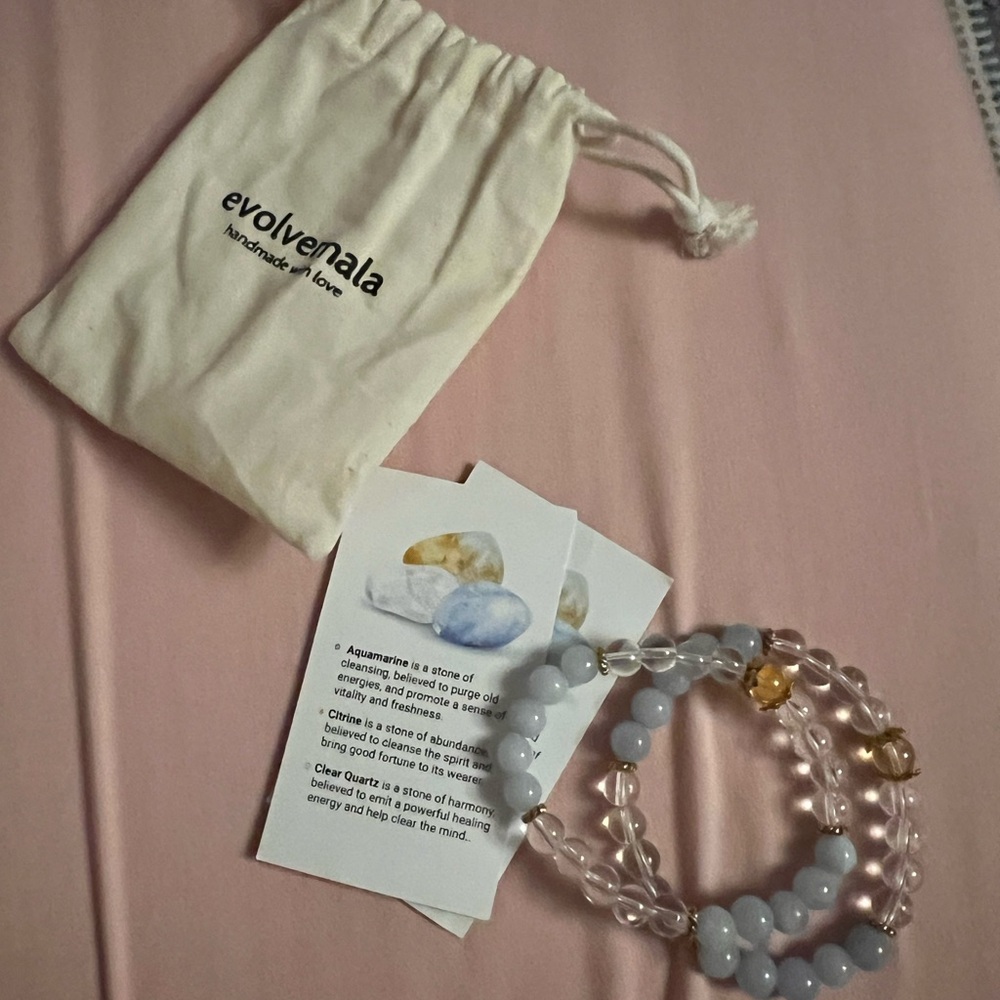 2 mala bracelets